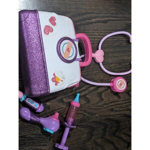 Disney Doc McStuffins glitter hospital doctor vet kit bag toys